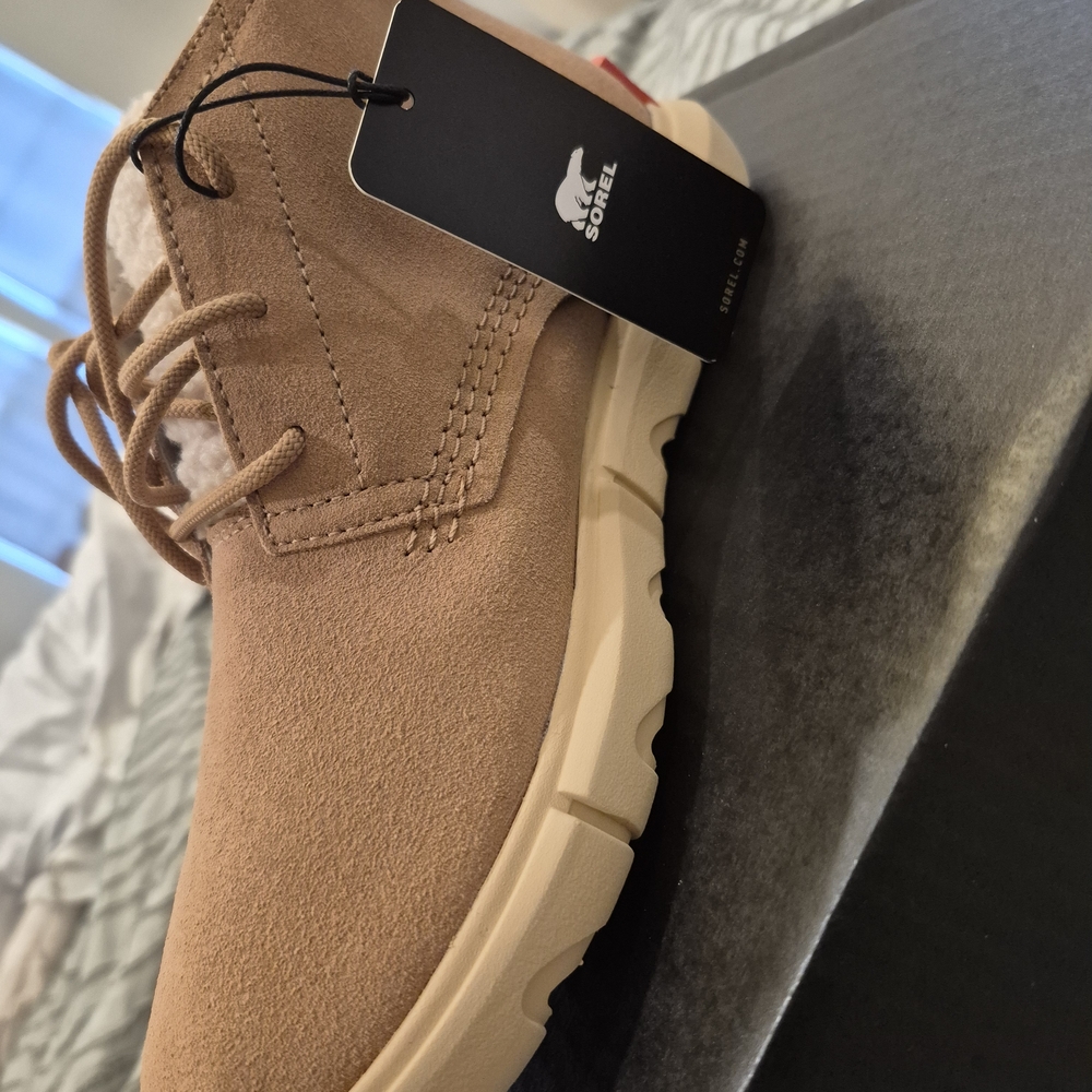 Sorel Womens Tan Suede Boots